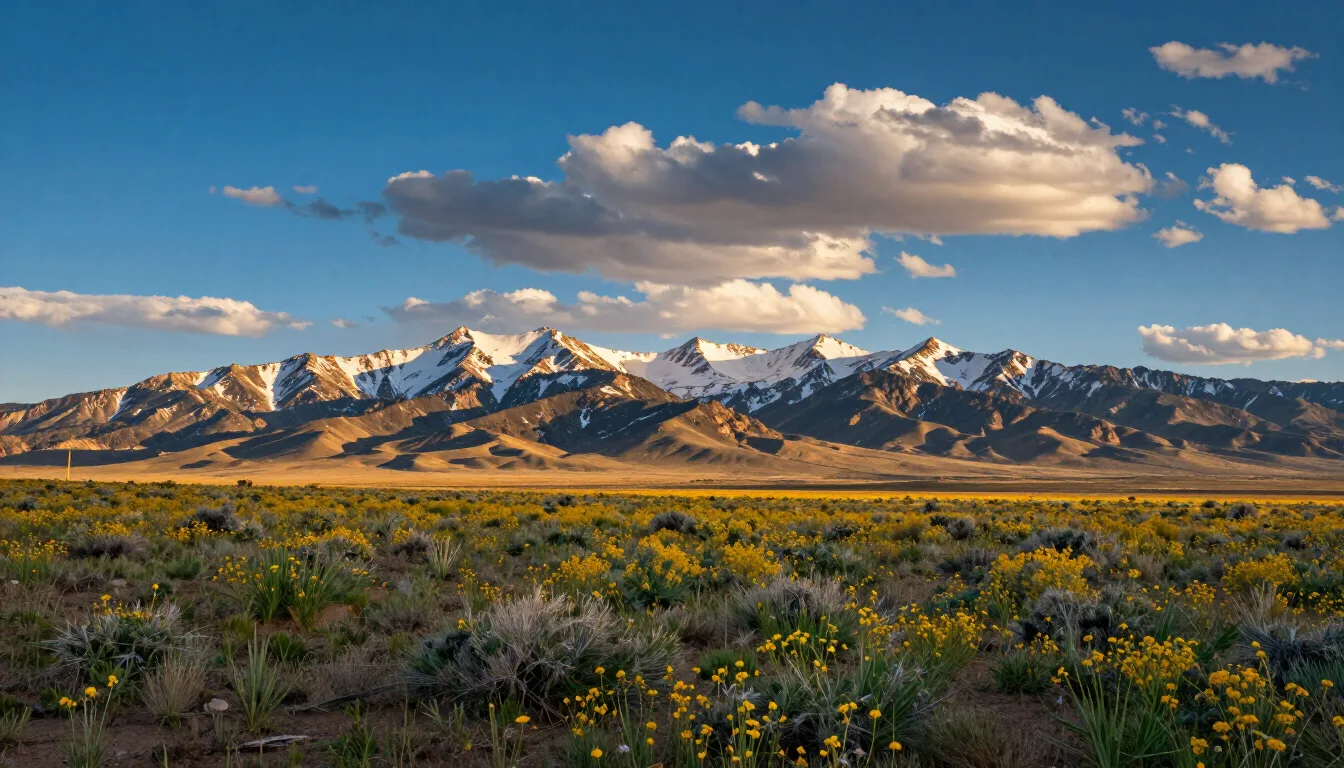 Fruita weather over the Grand Valley: sunny high-desert sky above red-rock mesas
